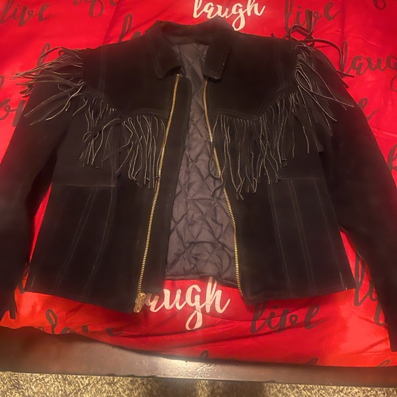 Swade  leather petit jacket beautiful jazzy - Picture 1 of 1